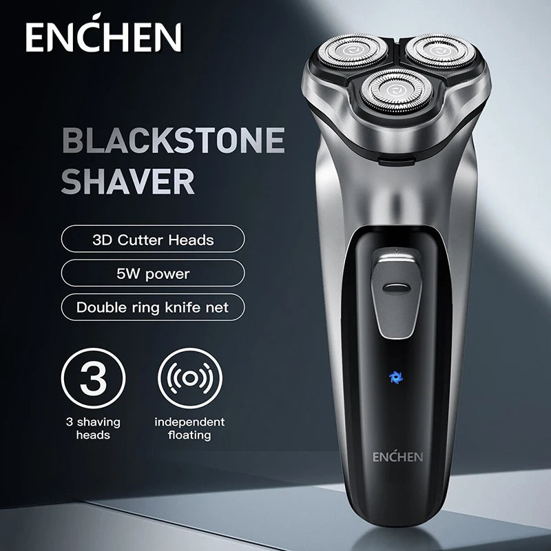 ENCHEN Blackstone Elektrinis Skutimosi Aparatas – Tobulas Skutimas Be Dirginimo!