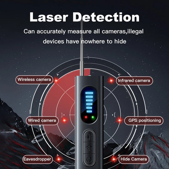 Apsaugokite savo privatumą su T17 Kamerų Detektoriumi