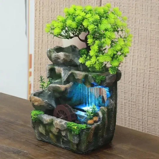 Zen fontanas namams ar sodui