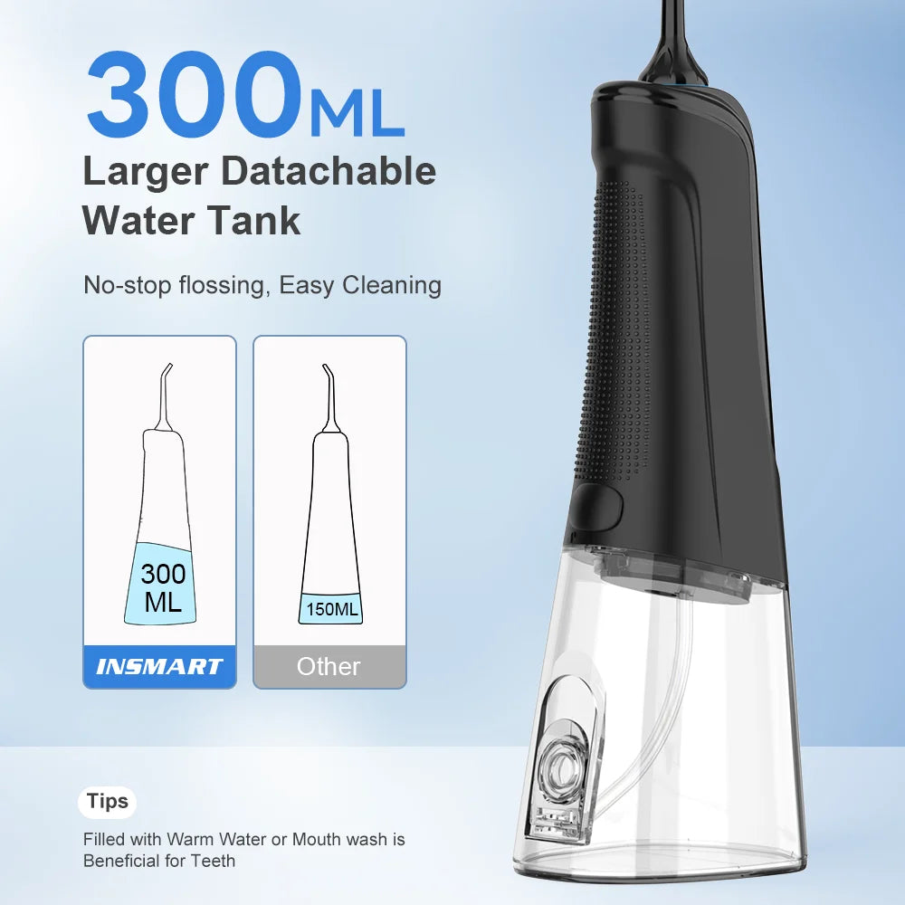 Išmanusis Dantų Iriklis (Water Flosser) INSMART – Giluminis Valymas ir Skaistesnė Šypsena!