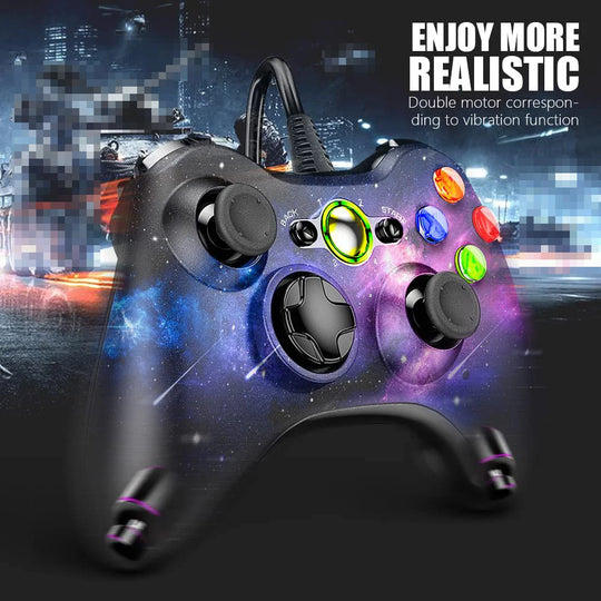 X360 Laidas Žaidimų Valdiklis – Universalus Patikimumas Jūsų Žaidimams!