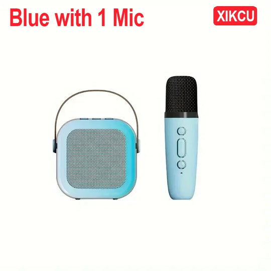 XIKCU Nešiojama Bluetooth Karaoke Sistema – Jūsų Asmeninis KTV!