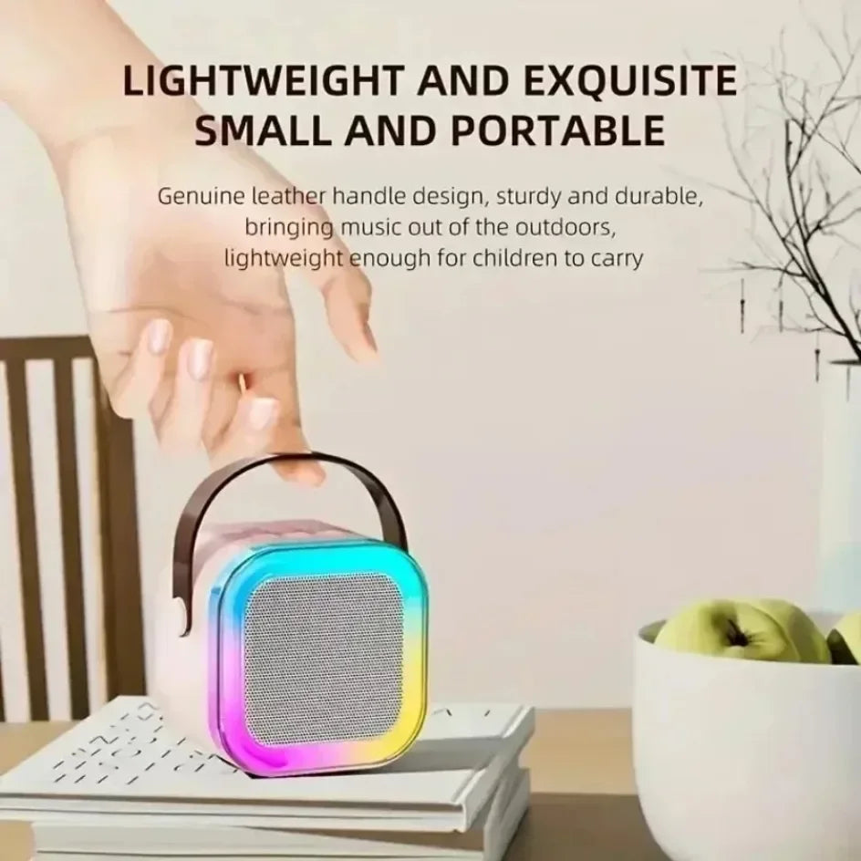 XIKCU Nešiojama Bluetooth Karaoke Sistema – Jūsų Asmeninis KTV!