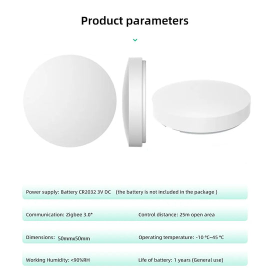 ONENUO ZigBee Išmanusis Scenų Mygtukas – Jūsų Patogus Valdymas Vienu Palietimu!