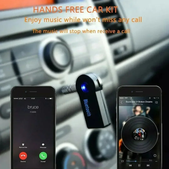 Automobilinis Belaidis Bluetooth 5.0 Imtuvas – Išmanusis Garsas Jūsų Automobiliui Ir Ausinėms!
