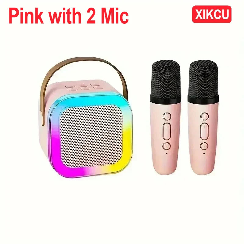 XIKCU Nešiojama Bluetooth Karaoke Sistema – Jūsų Asmeninis KTV!