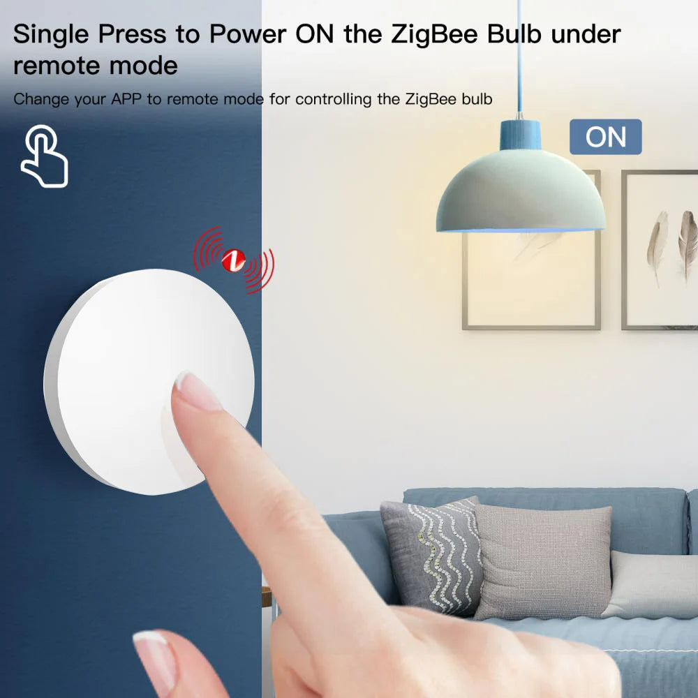 ONENUO ZigBee Išmanusis Scenų Mygtukas – Jūsų Patogus Valdymas Vienu Palietimu!