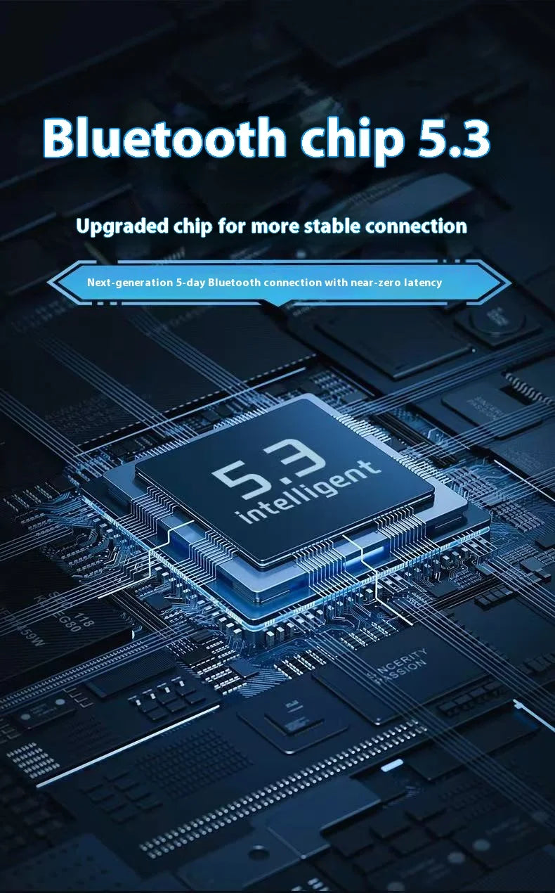 Belaidės GM02 Pro Bluetooth 5.3 Ausinės – Pasaulis Jūsų Garsui, Sportui Ir Žaidimams