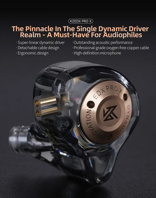 KZ Laidinės Ausinės – Detalus Hi-Fi Garsas Kiekvienam Garso Mėgėjui!