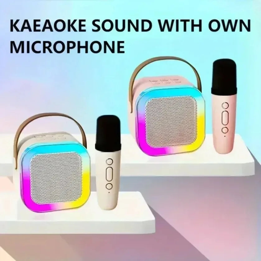 XIKCU Nešiojama Bluetooth Karaoke Sistema – Jūsų Asmeninis KTV!