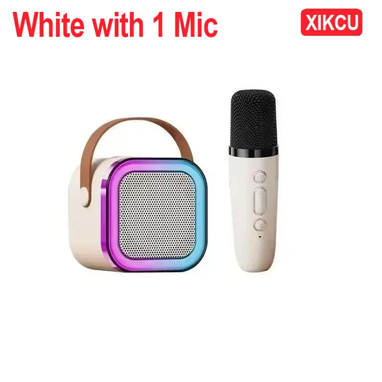 XIKCU Nešiojama Bluetooth Karaoke Sistema – Jūsų Asmeninis KTV!