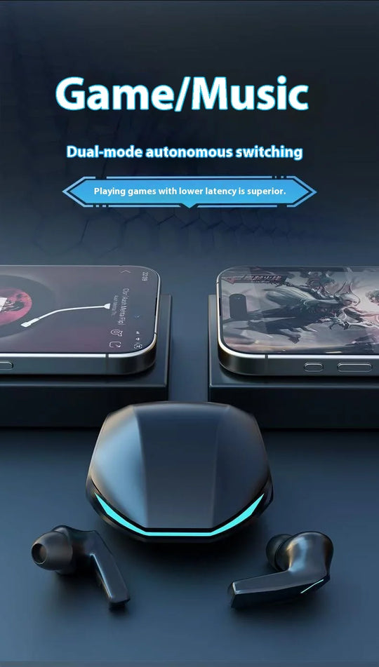 Belaidės GM02 Pro Bluetooth 5.3 Ausinės – Pasaulis Jūsų Garsui, Sportui Ir Žaidimams