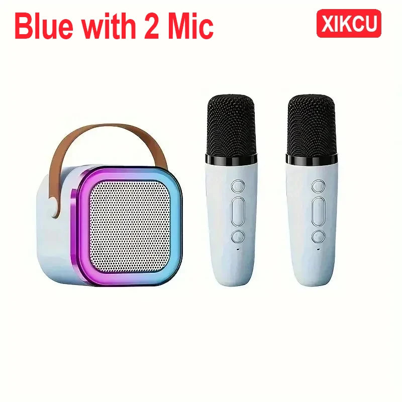 XIKCU Nešiojama Bluetooth Karaoke Sistema – Jūsų Asmeninis KTV!
