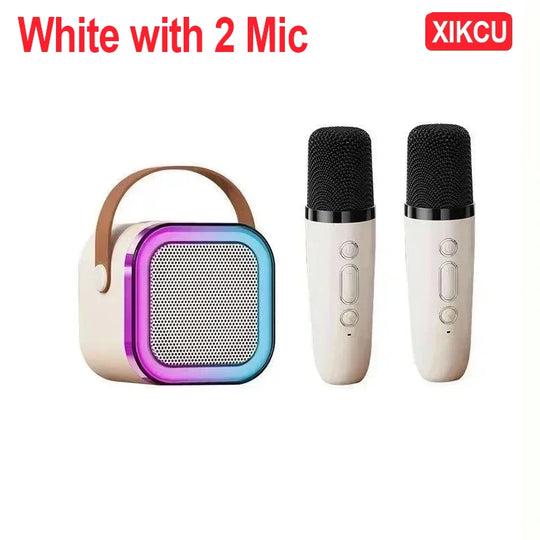 XIKCU Nešiojama Bluetooth Karaoke Sistema – Jūsų Asmeninis KTV!