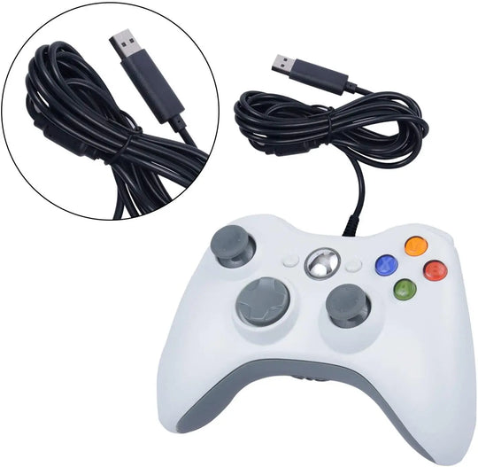 X360 Laidas Žaidimų Valdiklis – Universalus Patikimumas Jūsų Žaidimams!