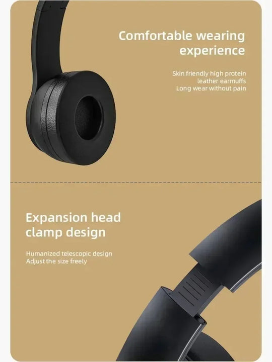 P47 Belaidės Bluetooth Ausinės – Garsas, Kuris Keliauja Su Jumis!