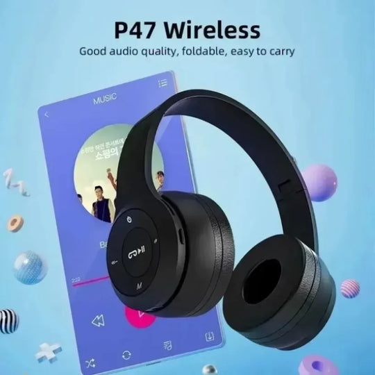 P47 Belaidės Bluetooth Ausinės – Garsas, Kuris Keliauja Su Jumis!
