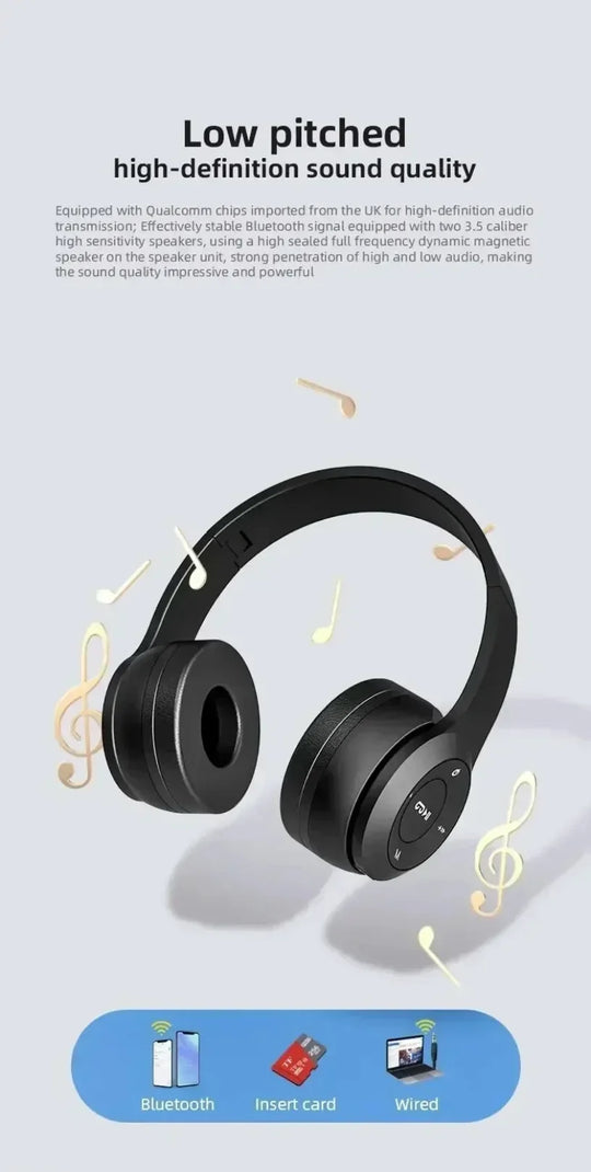 P47 Belaidės Bluetooth Ausinės – Garsas, Kuris Keliauja Su Jumis!