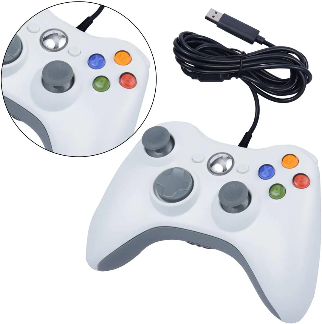 X360 Laidas Žaidimų Valdiklis – Universalus Patikimumas Jūsų Žaidimams!