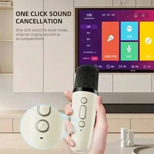 XIKCU Nešiojama Bluetooth Karaoke Sistema – Jūsų Asmeninis KTV!