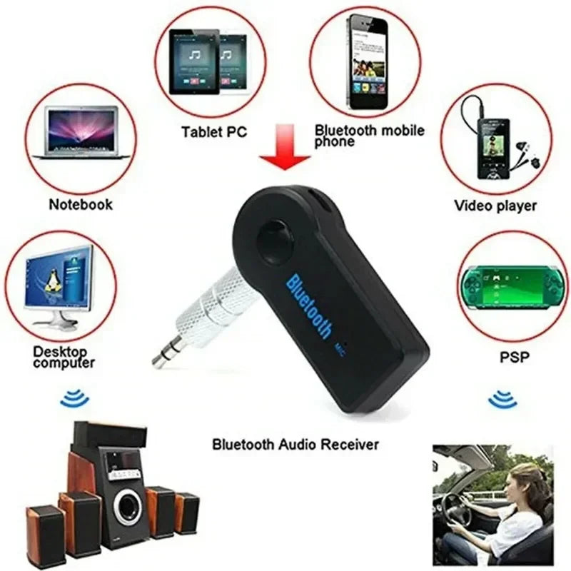 Automobilinis Belaidis Bluetooth 5.0 Imtuvas – Išmanusis Garsas Jūsų Automobiliui Ir Ausinėms!