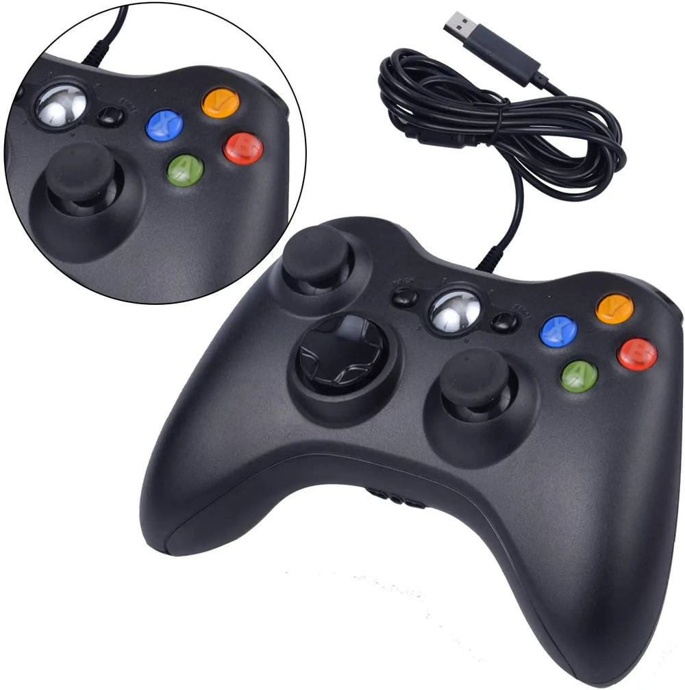 X360 Laidas Žaidimų Valdiklis – Universalus Patikimumas Jūsų Žaidimams!