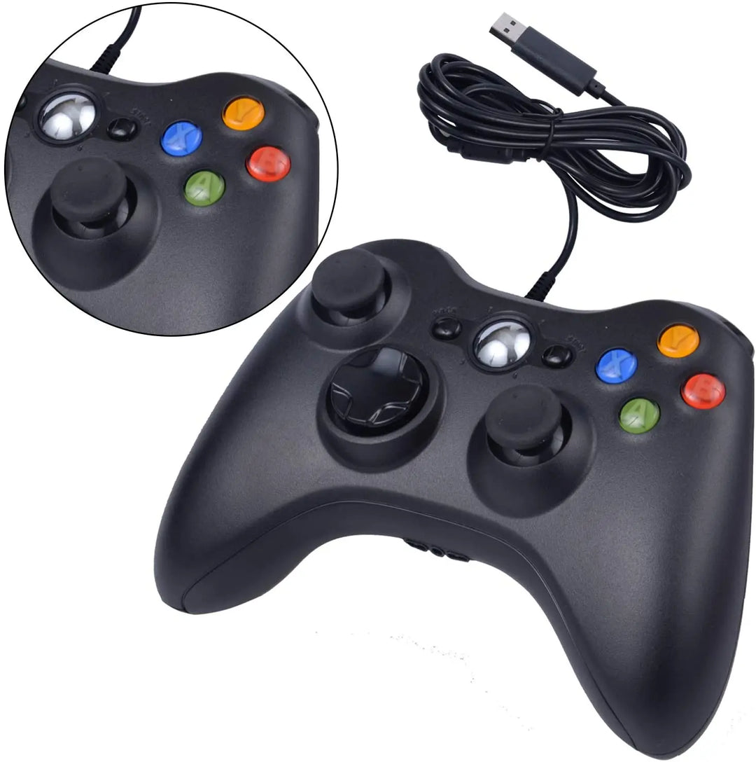 X360 Laidas Žaidimų Valdiklis – Universalus Patikimumas Jūsų Žaidimams!