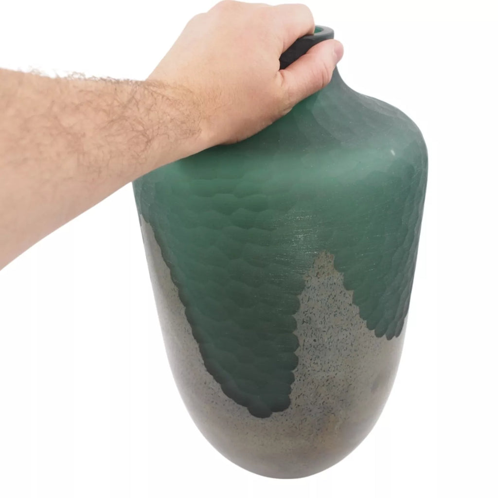 Dekoratyvinė stiklo vaza 24×44 cm