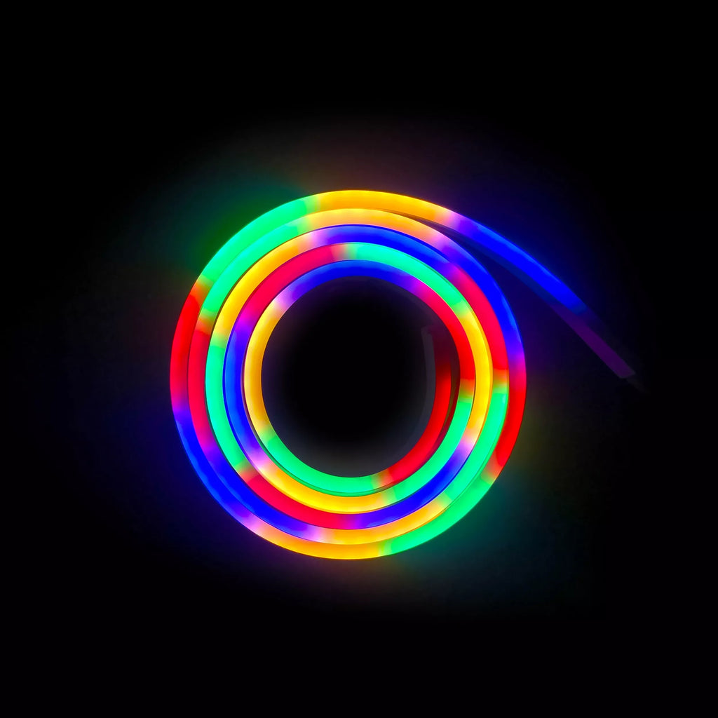 LED RGB šviesos juosta 20 m – elastinga