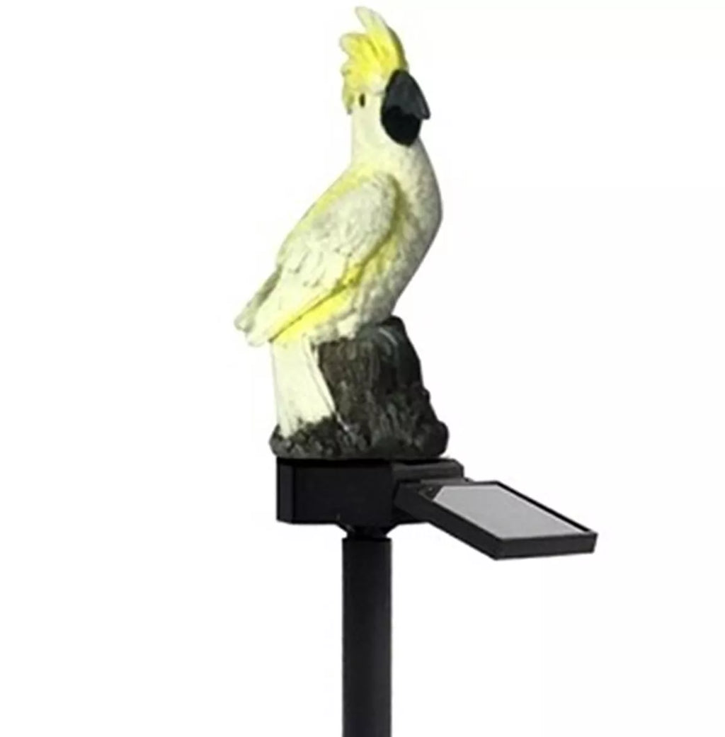LED saulės sodo lempa – Papūga
