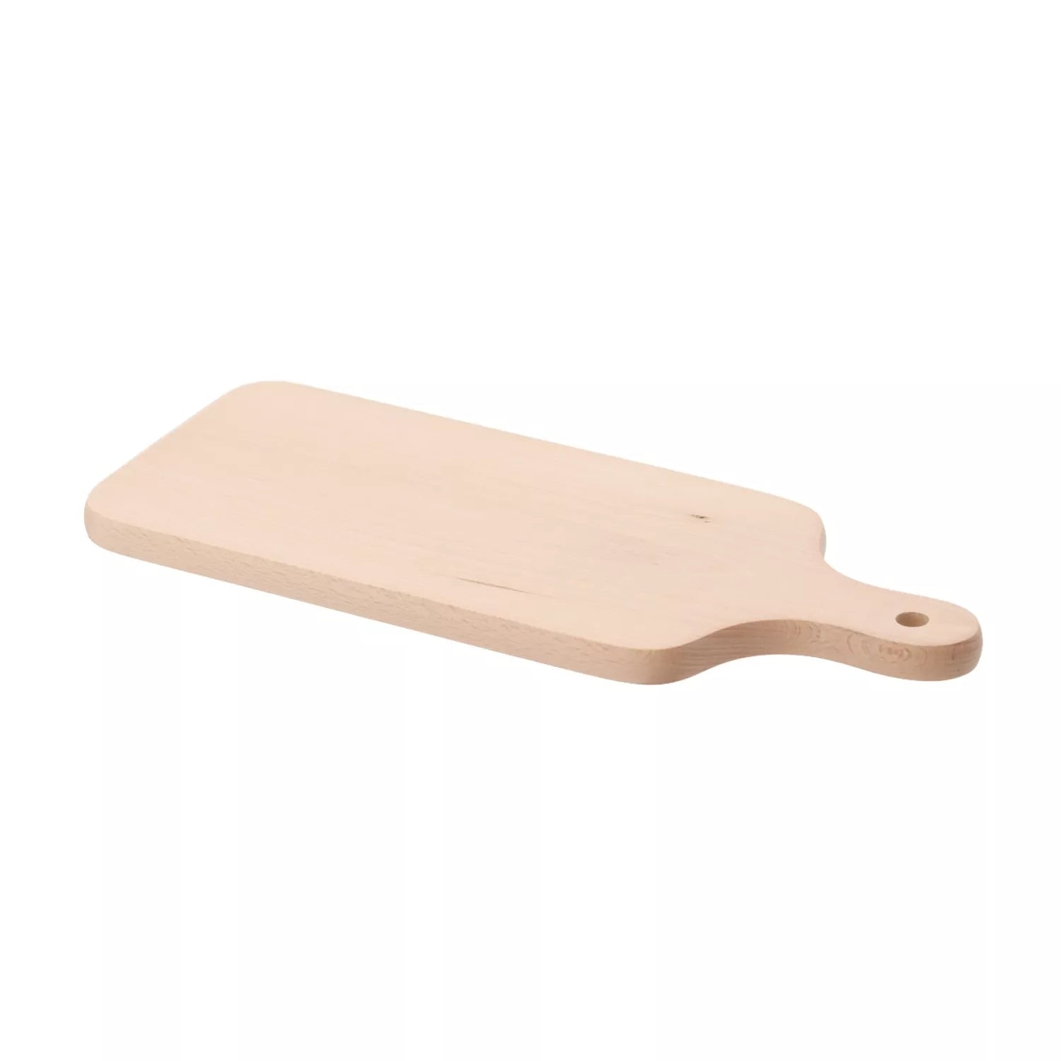 Medinė pjaustymo lentelė su rankena 36 × 15,5 cm