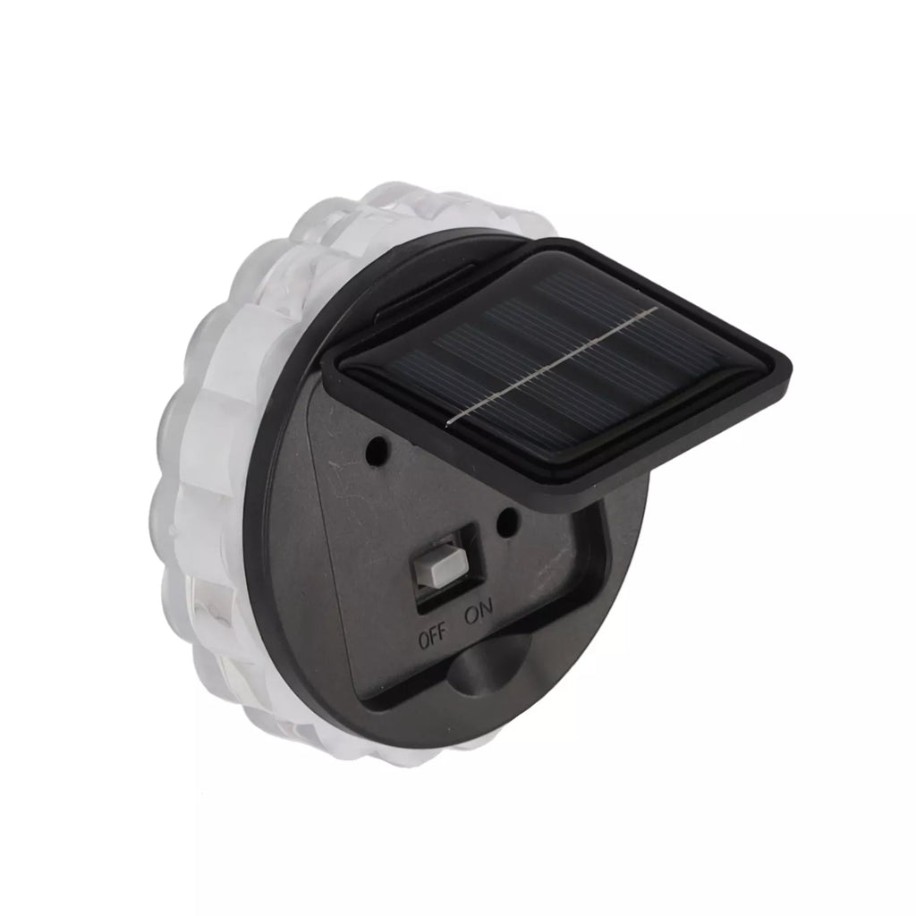 Saulės energija įkraunami LED sieniniai šviestuvai, 2 vnt.