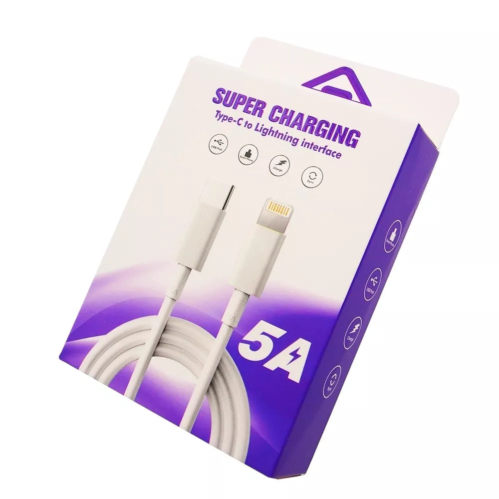 TYPE-C Į Lightning 5A Laidas 1M