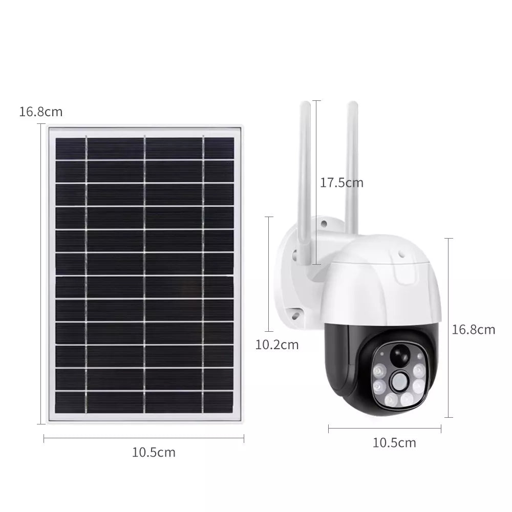 WIFI lauko kamera 350°/90° vaizdu