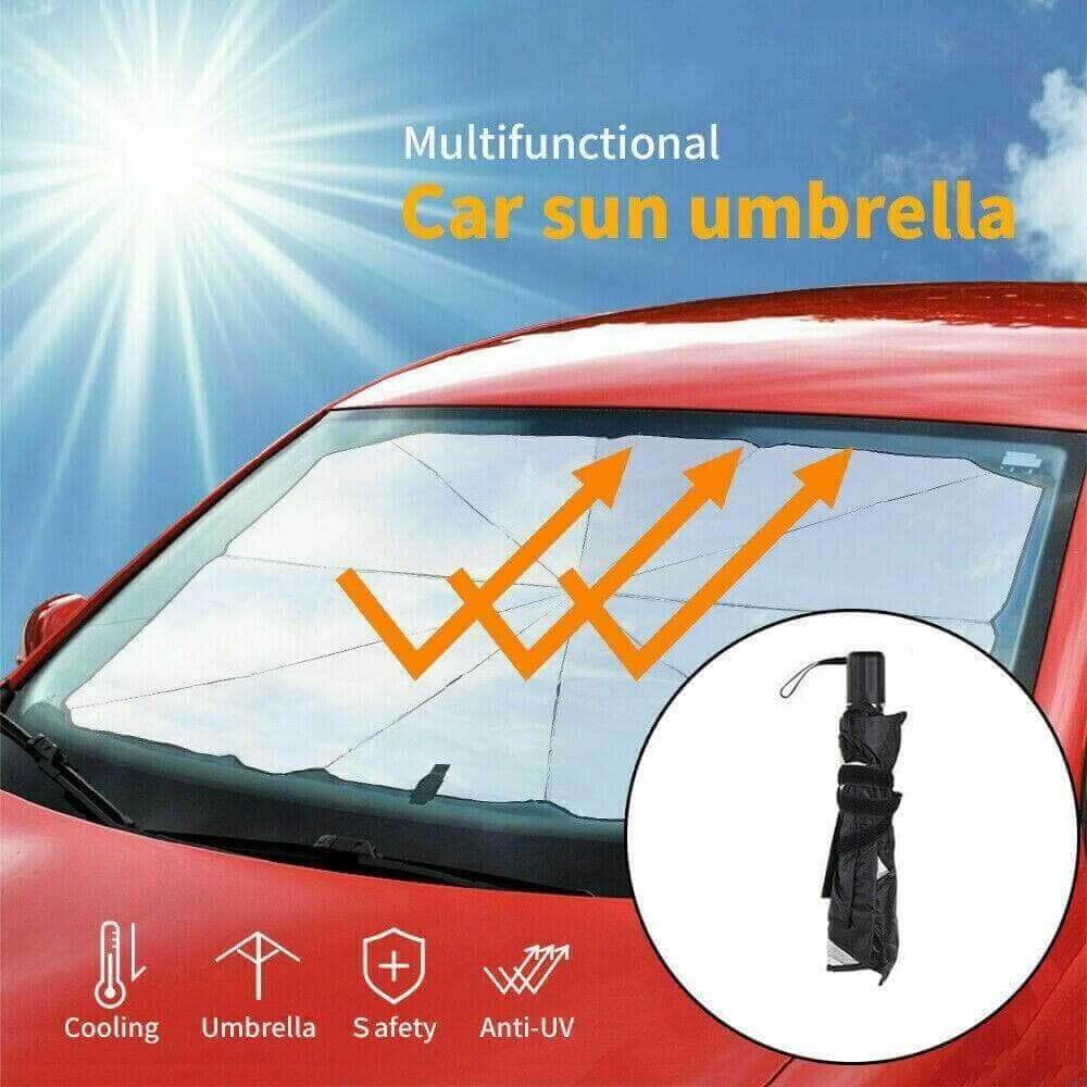 Automobilio priekinio stiklo apsauga nuo saulės