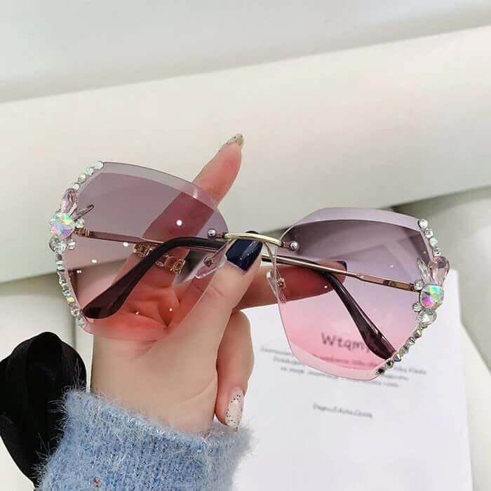 Deimantiniai akiniai nuo saulės